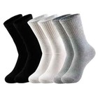 Wholesale Bulk Mens Plain Sports Crew Socks Cotton Work Athletic Size 9-11 10-13