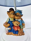 The Berenstain Bears Table Lamp 1991 Children s Decor By Princess House Nursery