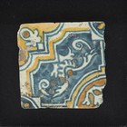 Antique Spanish Mission Church Tile Framed