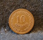 1949 Portuguese Colonia De Angola 10 Centavos   Km-70  an20 