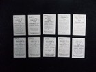 B50 Lot Of 10 Ogdens Tabs Cigarette Cards Early 1900s