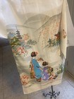 Japanese Kimono Women   s Robe Gown Made In Japan Vintage White Gorgeous Ichi Ban