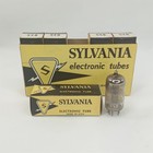Vintage Sylvania 5x8 Electron Vacuum Tube Set Of 5 In Original Box Mcm 1950s