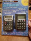 Unisonic Auto Shut Off Calculators Dual Pack 8 Digit Dp410 New In Package