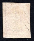 1857 1 Penny Tasmania Imperf Victoria  Stamp  11 Cv  72 50