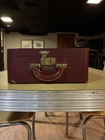 Vintage Luce Used 1950s Makeup Travel  Train Case