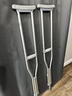 Aluminum Crutches  Adult  Tall  5  10    6  6      Pair Of Lightweight  Height