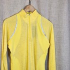 Annika Cutter   Buck Golf Pullover Women s Xs Yellow 1 4 Zip Reflective 50  Upf