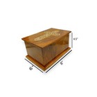 Wooden Urn For Human Ashes Beautiful Cross Engraved Design -wooden Urns