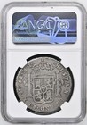 1782 Lima Mi Peru Silver 8 Reales Ngc Xf Details  scratch  - Charles Iii - Km 78