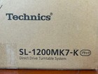 Technics Sl-1200mk7-k Dj Direct Drive Turntable System Black Sl1200mk7 New