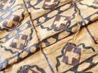 Med-lrg Antique Polynesian Tapa Hawaii South Seas Islands Fiji Tonga 57x62  - 