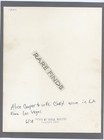Alice Cooper 1978 Original Type 1 Photo Vintage 8x10 Celebrity Memorabilia