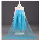 Frozen Elsa Princess Girls Dress Party Cosplay Costumes Disney Birthday Vestidos