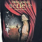 Criss Angel Believe Cirque Du Soleil Small T-shirt Street Magic Handcuffs Rabbit