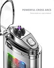 Usb-c Rechargeable Electric Plasma Lighter Windproof Flameless Dual Arc