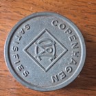 Vintage 1928 Copenhagen Snuff Tin Embossed Lid Dated Bottom Antique Tobacco Can