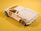 Hot Wheels White 25th Ann Lamborghini Countach  5 Pack Only  Mint Loose