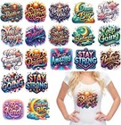 20 Sheets Inspirational Quotes Iron On Transfers For T-shirts