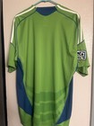 Authentic Adidas Men   s Seattle Sounders 2008-2010 Home Soccer Jersey Size  M
