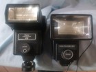2-vintage Vivitar Camera Flashes Zoom Thyristor 265 Auto Thyristor 283