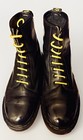 Rare 90s Vintage Made In England Dr Marten 1460 Black  Utility Line Us 11 5-12 