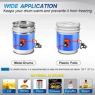 5 Gallon Honey Bucket Heater With 86  f-302  f Twist Thermostat   Metal Drum Heate