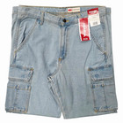 Wrangler  11949 New Men s 100  Cotton Relaxed Straight Cargo Jeans