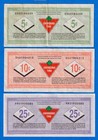 2014 Canadian Tire Money  ctc  Combo -   5  10   25 Cents   3 Bills In Total  