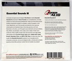 Sonic Foundry Essential Sounds Iii Loops For Acid Sound Library sampling Cd