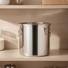 Stainless Steel Canister Long-lasting Rice Storage Container Complimentary