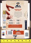 Quaker Instant Oatmeal Cinnamon   Spice  2022  - Empty Box Sent Flat
