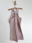 Vintage 1930s Children s Red And Blue Striped Sun Faded Pocket Overalls