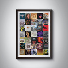 35 Classic 1970 s Hard Rock Albums Poster Print Vintage Band Music Art 8 5 X 11