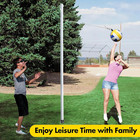 For Outdoor Kid Fun Game 9  High Strong Pole Rod Portable Tetherball  ball  rope