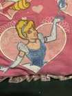 Vintage Pink Disney Princess Decorative Toddler Pillow Cinderella  Belle  Aurora