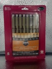 Sakura Pigma Micron Fine-liner Archival Ink Pen Set  30067 Black 8 set 