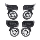 4pcs set Replacement Luggage Suitcase Wheels Swivel Casters Wheel Accessary New