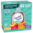 2 Pk Crystal Light Energizing Variety Pack  44 Ct On-the-go Packets