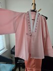 Korean Hanbok Men   s 2 Piece Outfit Peach Pants And Jacket