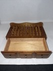 Vintage Wooden Sewing Box