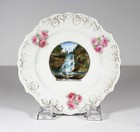 Antique Upper Silver Creek Falls Souvenir Plate State Park Silverton Or China
