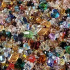 1000  Glass Beads  1 Lb  Loose Beads  Bulk Beads  Mix Shape Beads High Quality