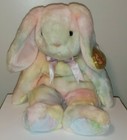 Ty Large Plush Beanie Buddy Hippie The Ty-dyed Bunny Rabbit 14  Mwmt Stuffed Toy