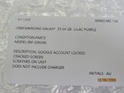 Samsung Galaxy S9 - 64 Gb - Lilac Purple  google Account Locked   no136 