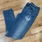 American Eagle Outfitters Tomgirl Ripped High-rise Skinny Jeans Women s 2 Long