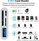 Sd Card Reader For Iphone Ipad  4 In 1 Micro Sd sd Card Reader To Iphone Adapter