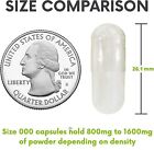 Size 000 Pink Empty Gelatin Capsules Kosher Gelcaps Gel Cap Halal Kosher Pills 