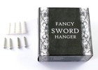 Fancy Sword Dagger Hanger Adjustable Metal Pewter Universal Hanging Hardware