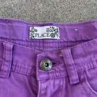Y2k Childrens Place Ombre Cutoff Denim Shorts Girls Size 10 Purple Frayed Hem